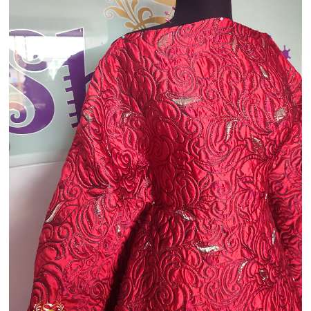 Shaunti Fabrics-Red Brocade-image-02