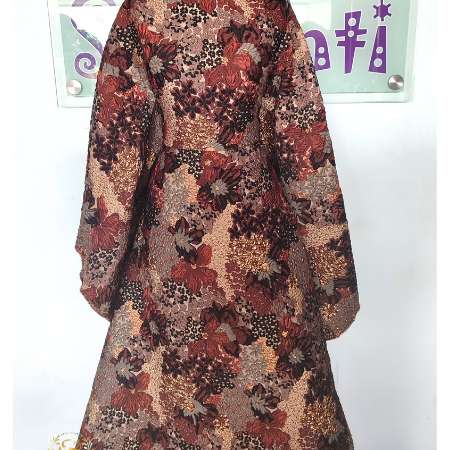 Shaunti Fabrics-Brown Flowered Brocade-image-02