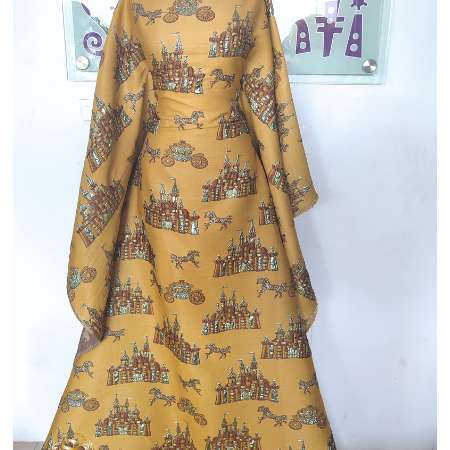 Mustard Brocade-image