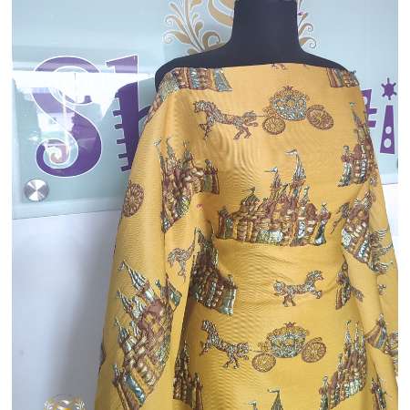 Shaunti Fabrics-Mustard Brocade-image-01