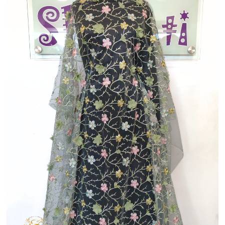 Shaunti Fabrics-Green mint Tulle-image-02