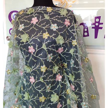 Green mint Tulle-image