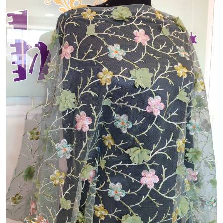 Green mint Tulle-image