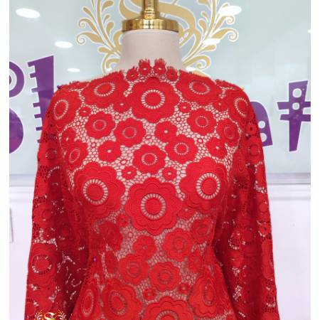 Shaunti Fabrics-Red Guipure-image-01