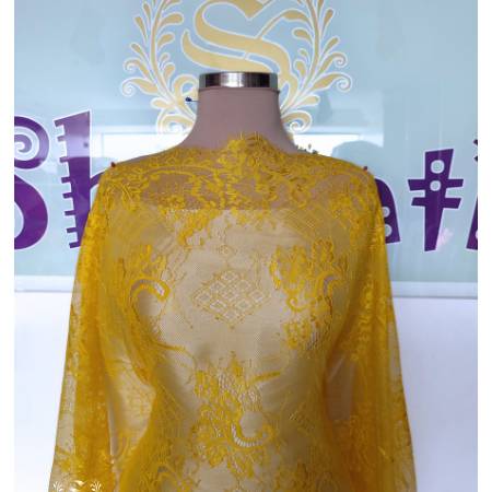 Shaunti Fabrics-Yellow Chantilly-image-01